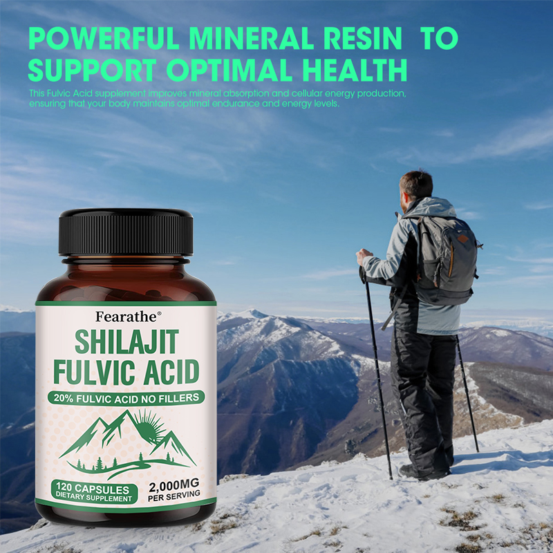 Shilajit Resin Pure - Shilajit Capsules - Boost Energy Endurance