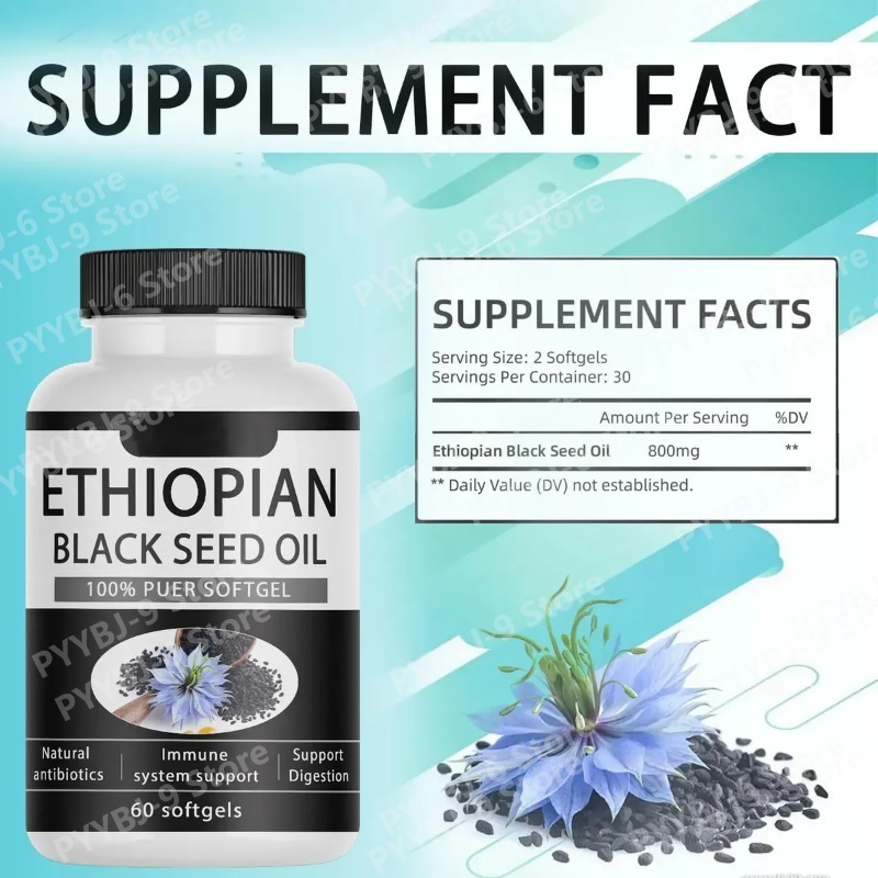 Ethiopian Black Seed Oil Softg - Shilajit Resin Pure review and price