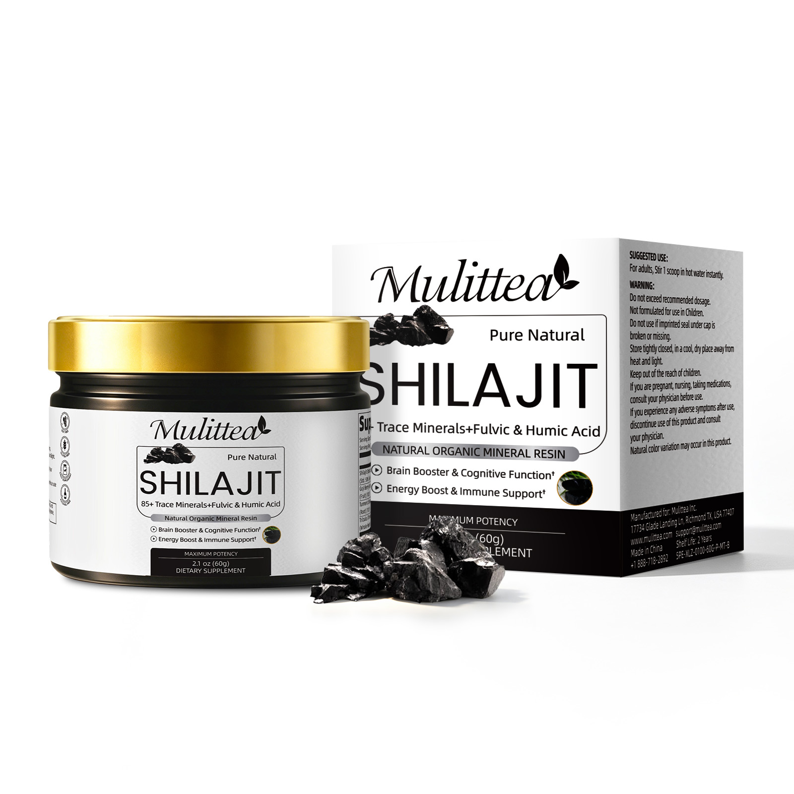 Mulittea High Purity Original  - Shilajit Resin Pure review and price