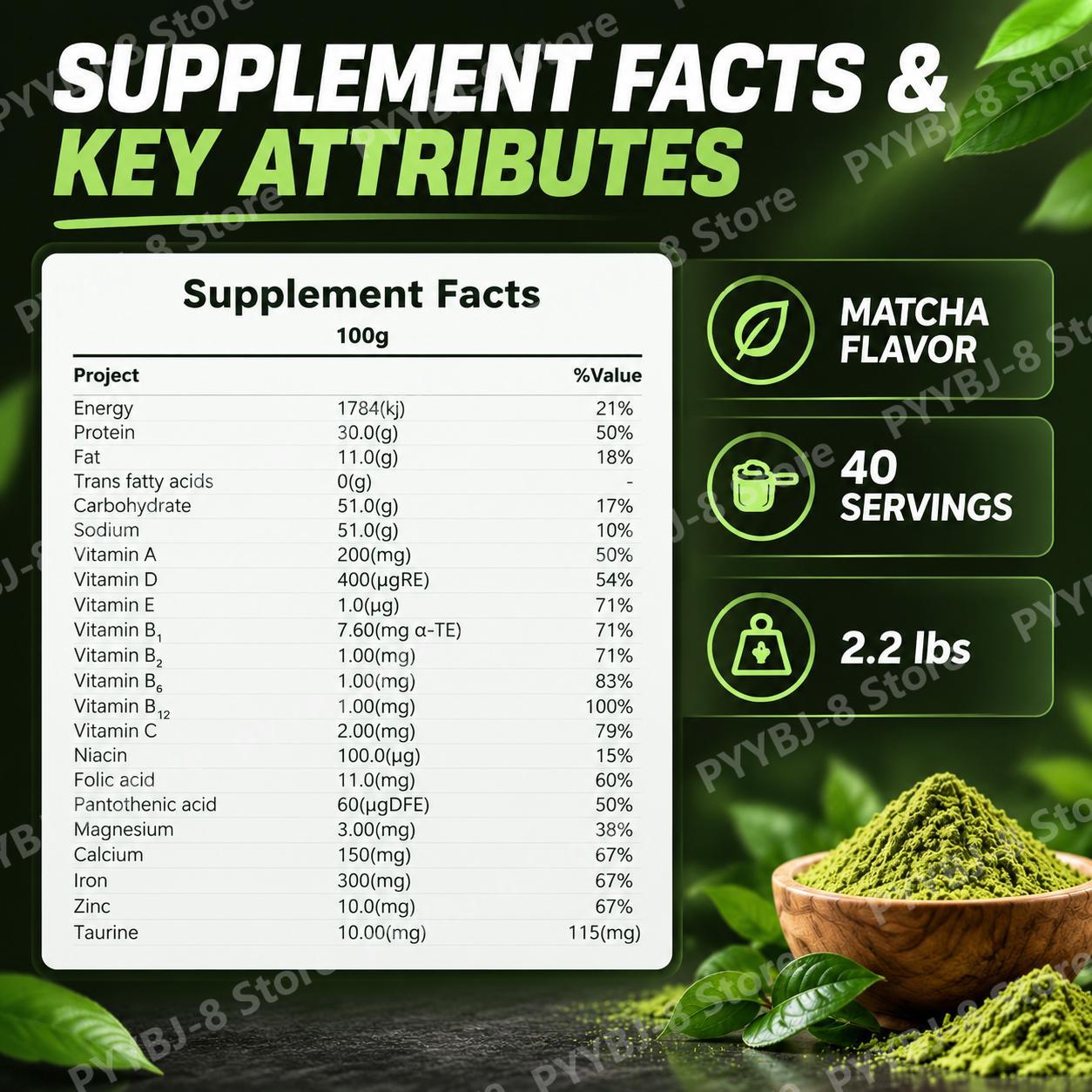 Matcha Flavor Whey Protein Pow - Fitness Nutrition Protein review and price