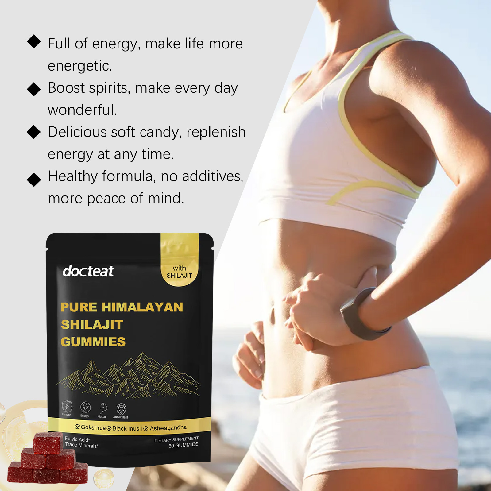 Shilajit Gummies High Potency  - Shilajit Resin Pure review and price