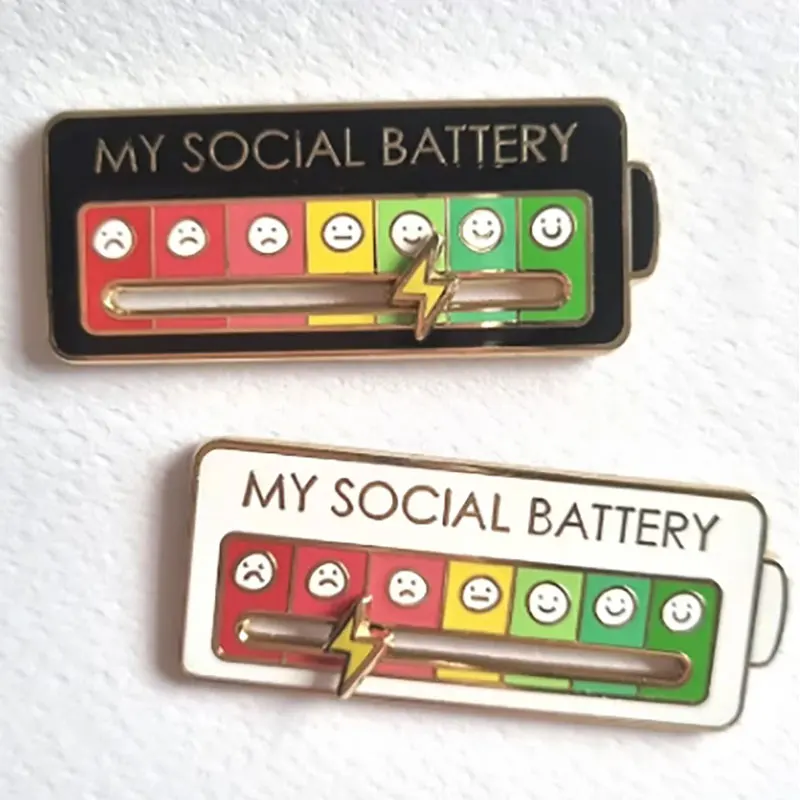 My Social Power Battery Brooch - Nutrition Fitness review and price