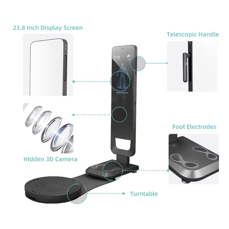 Smart Fitness Mirror Body Scan - Nutrition Fitness review and price