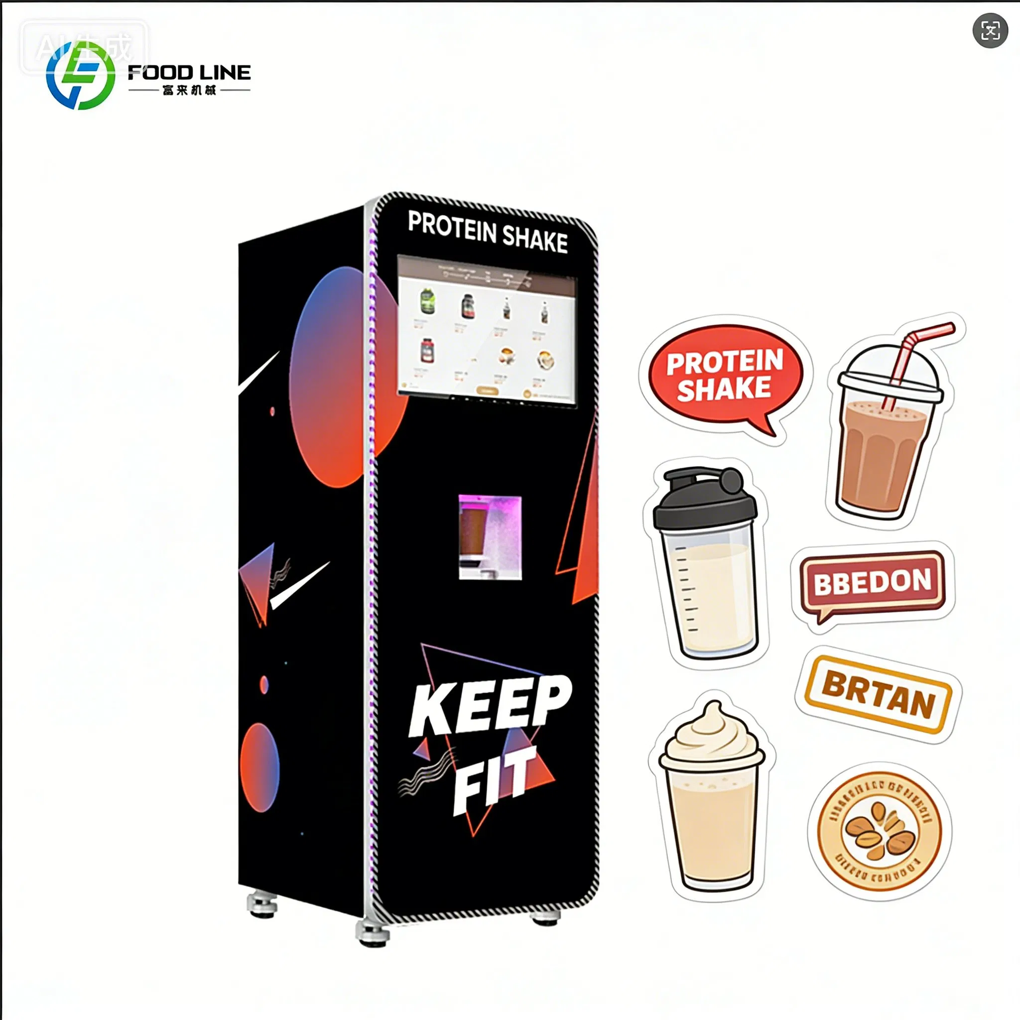 Nutritional Vending Machine Fu - Fitness Nutrition Protein review and price