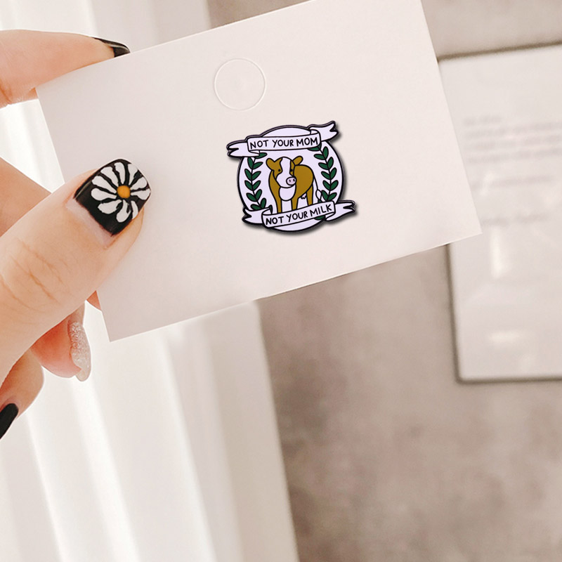 Vegan Pin Animal Rights Brooch - Nutrition Fitness review and price